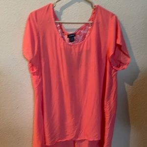 Peach blouse